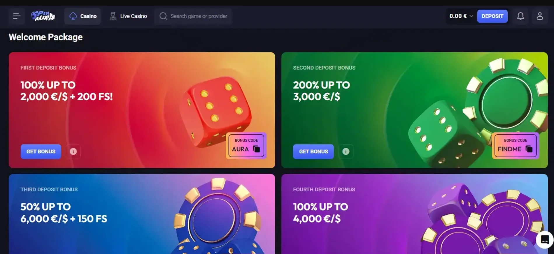SpinAura para casino en vivo: casinos online extranjeros con crupieres reales